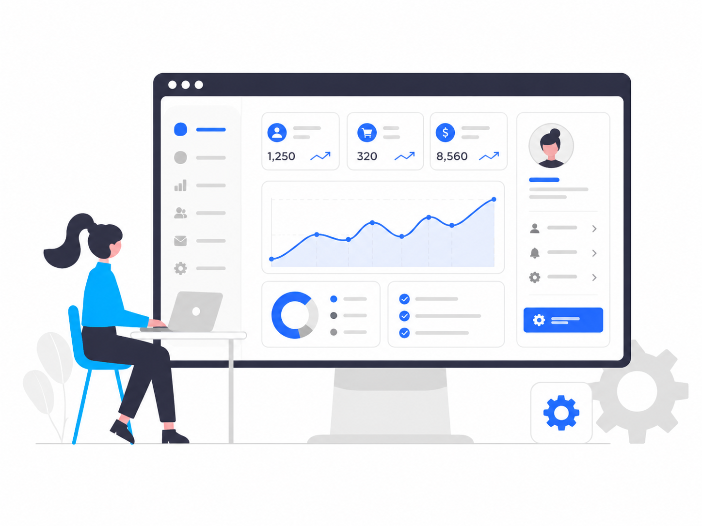 웹사이트 관리자 제작